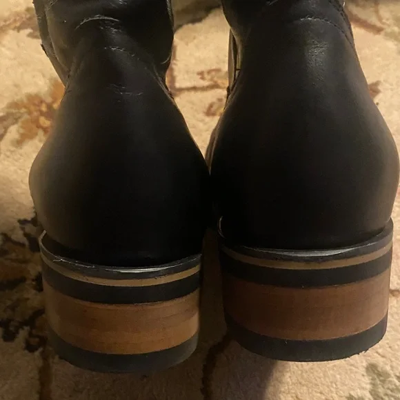 Ferrini Cowboy Boots, Men's Genuine Leather Square Toe Western Stitch men’s 11EE - Picture 9 of 15